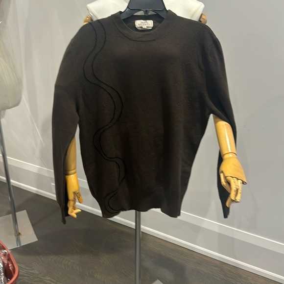 Pre-Owned Authentic Hermes Sweater 100% Cashmere - Picture 2 of 8